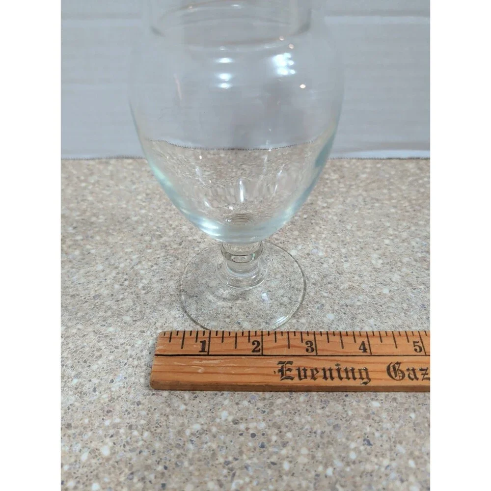 Clear Glass Apothecary Jar with Lid 8 1/4